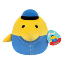 Pelúcia Jazwares Squishmallows Woodstock Baseball 8"