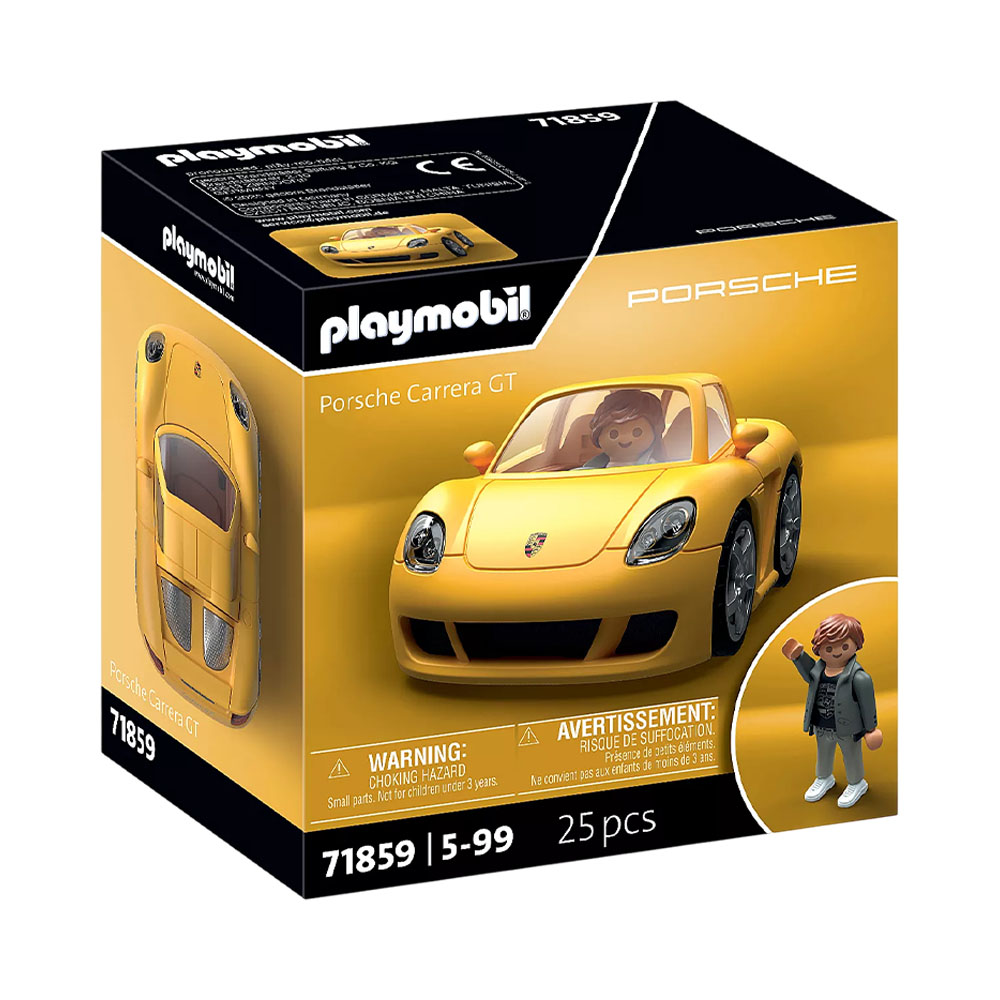 Brinquedo Playmobil Porsche Carrera Gt 71 Peças
