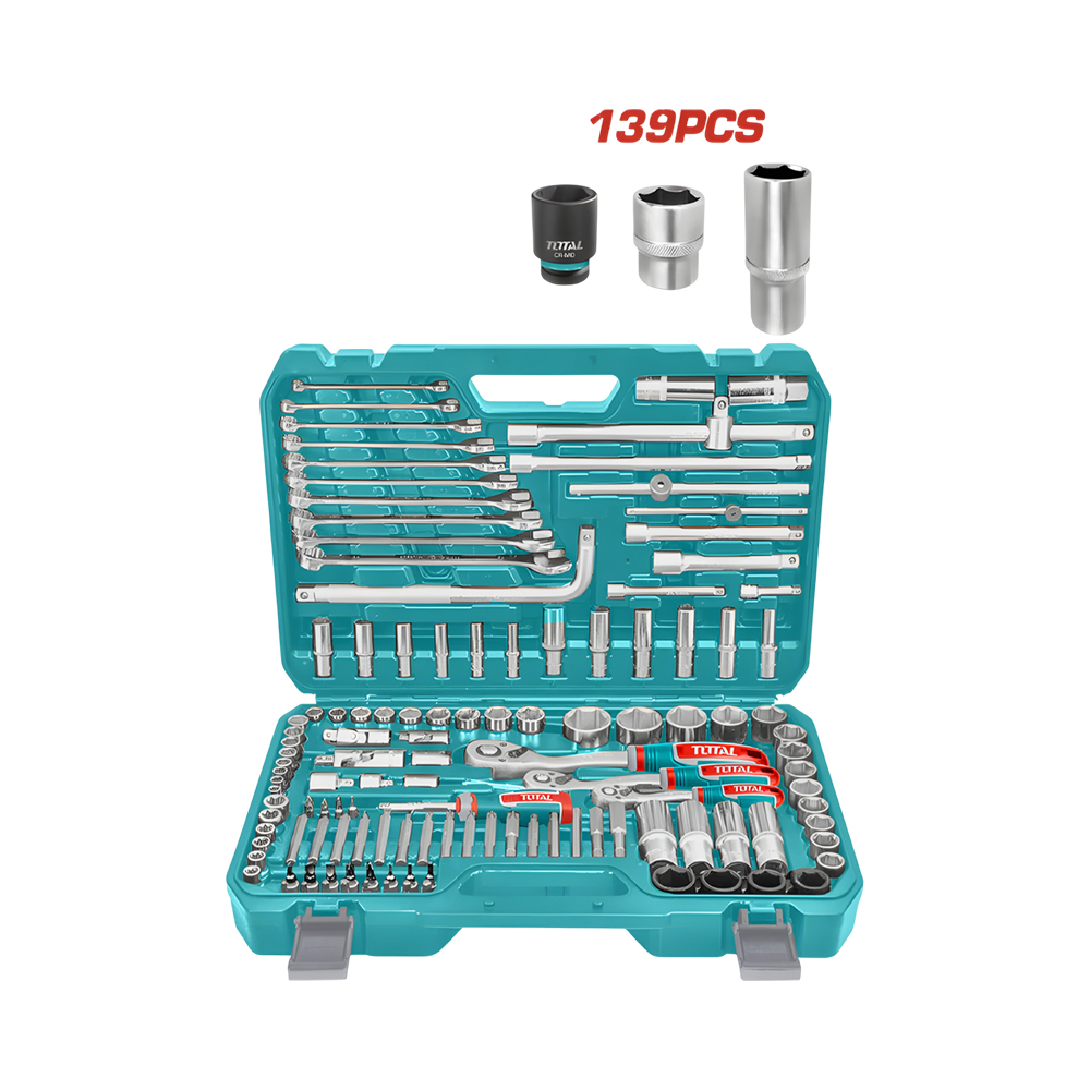 Kit de Ferramentas Total Thkthp21396 139 Peças