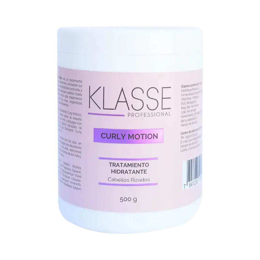 Tratamento Capilar Klasse Curly Motion 500G