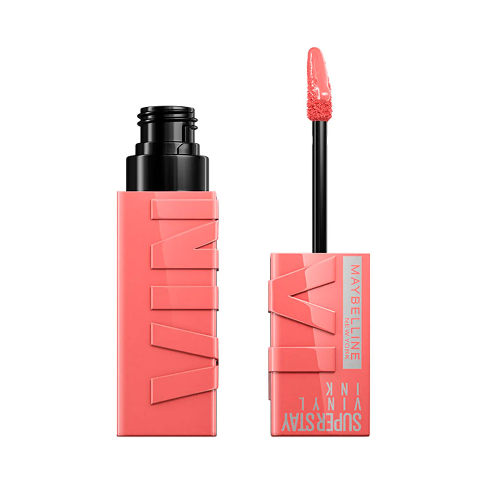 Batom Maybelline SuperStay Vinyl Ink 100 Charmed