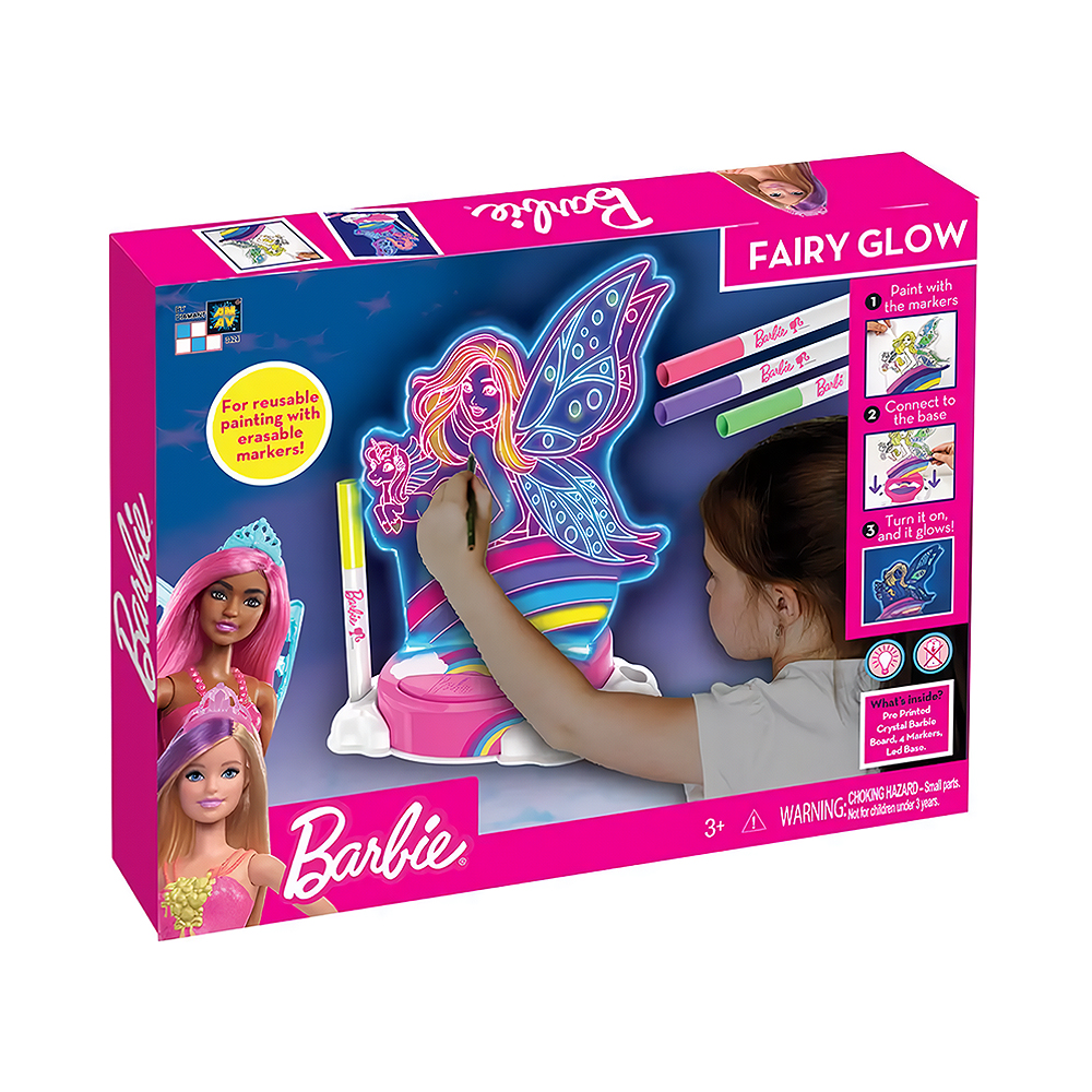 Luminária Infantil Barbie Fairy Glow BX3424E