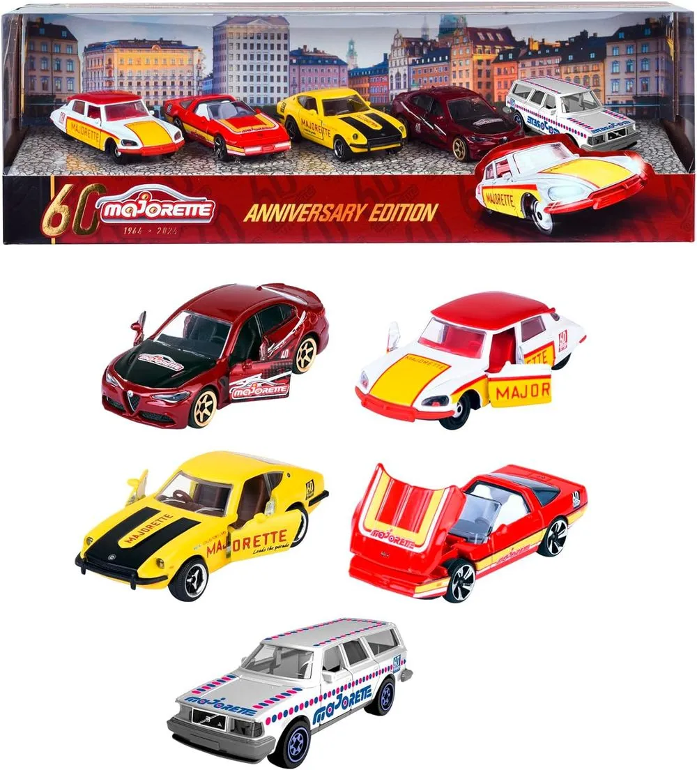 Giftpack Aniversário Edição 5 Peças Majorette 212054101