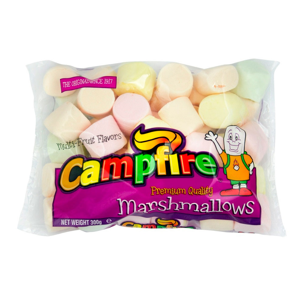 Marshmallows Campfire Multi Fruit Flavour 300G