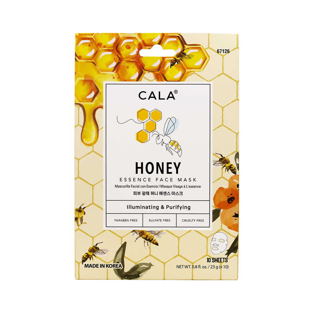 Máscara Facial Cala Honey Illuminating 10 Peças