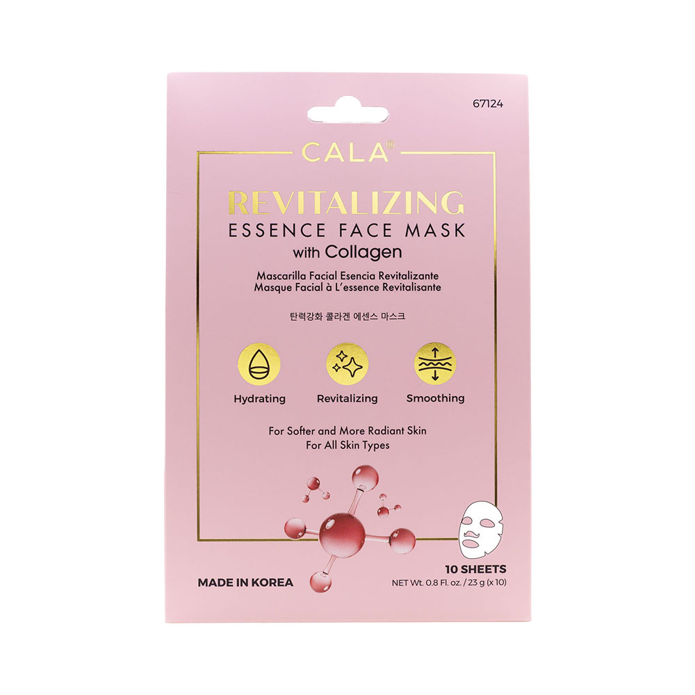 Máscara Facial Revitalizing Collagen Cala 10 Peças
