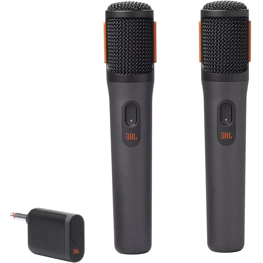 Microfone JBL PartyBox Wireless Dual Preto