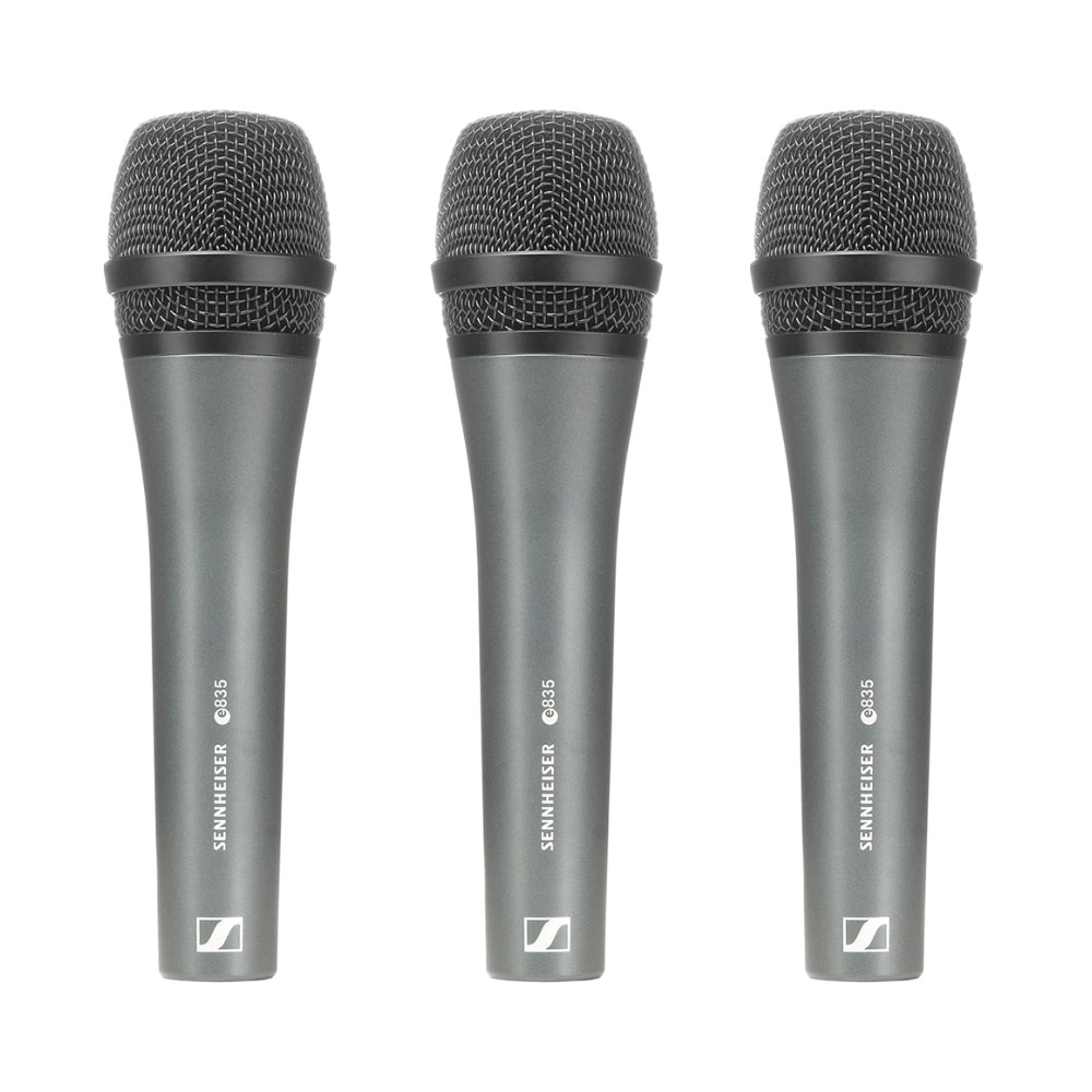Microfone Vocal Dinâmico Sennheiser e835 Cinza