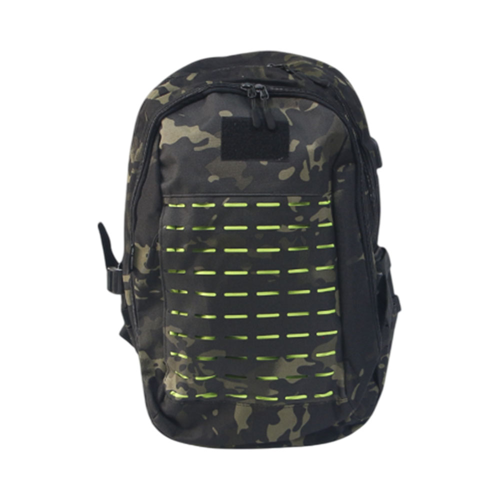 Mochila Doberman 510441 30L Marinho Preto/Amarelo