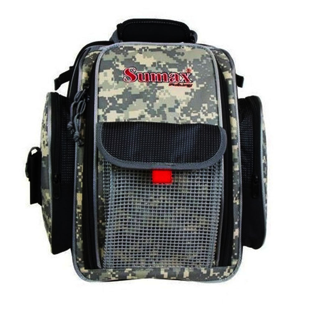 Mochila Sumax Sm-1711 para Pesca Camuflada