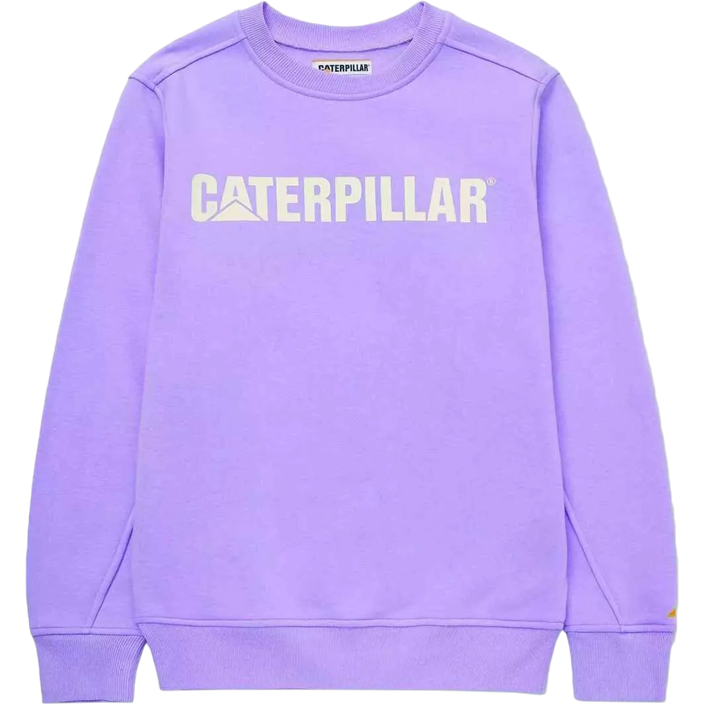 Moletom Feminino Caterpillar Foundation Logo Roxo