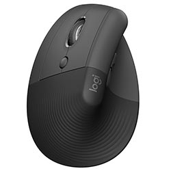 Mouse Vertical Esquerdo Logitech Lift Preto