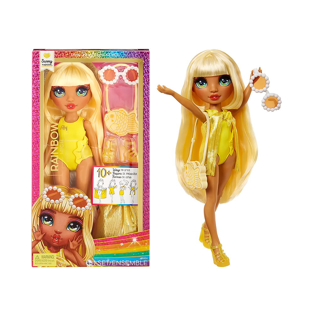 Boneca Rainbow High Swim & Style Sunny Madison