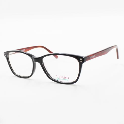 Óculos de Grau Feminino Visard F660 Preto/Marrom