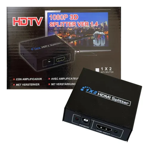 Hub Splitter HDMI 4X1 Original Hdtv 1080P