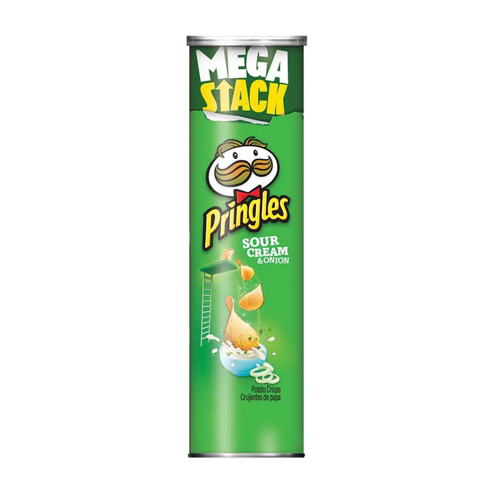 Batatas Fritas Pringles Sour Cream & Onion 203G