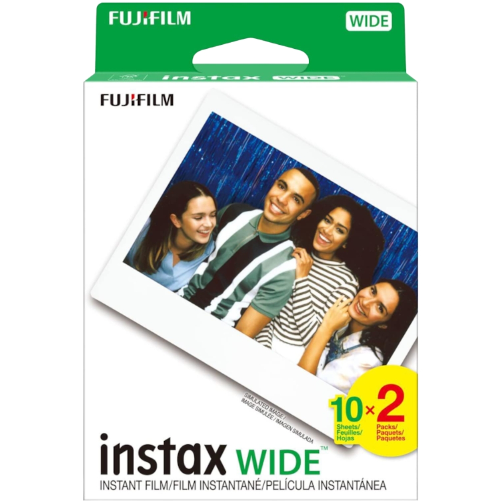 Papel Térmico Fujifilm Instax Wide 20 Folhas