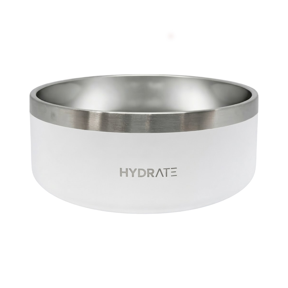 Bebedouro para Pet Hydrate Petbowl 1,9L Branco