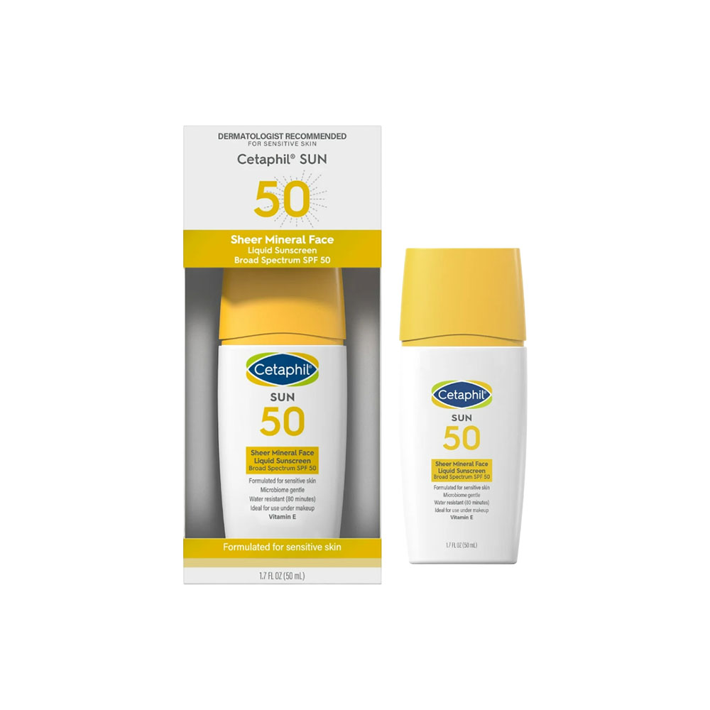 Protetor Solar Mineral Cetaphil Sheer Spf50 50ml