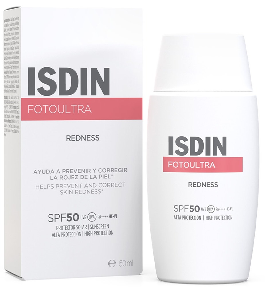 Protetor Solar Isdin Fotoultra Redness Spf50 50ml