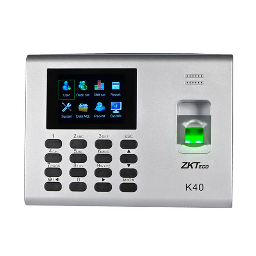 Controle de Acesso Biométrico ZKTeco K40-Id