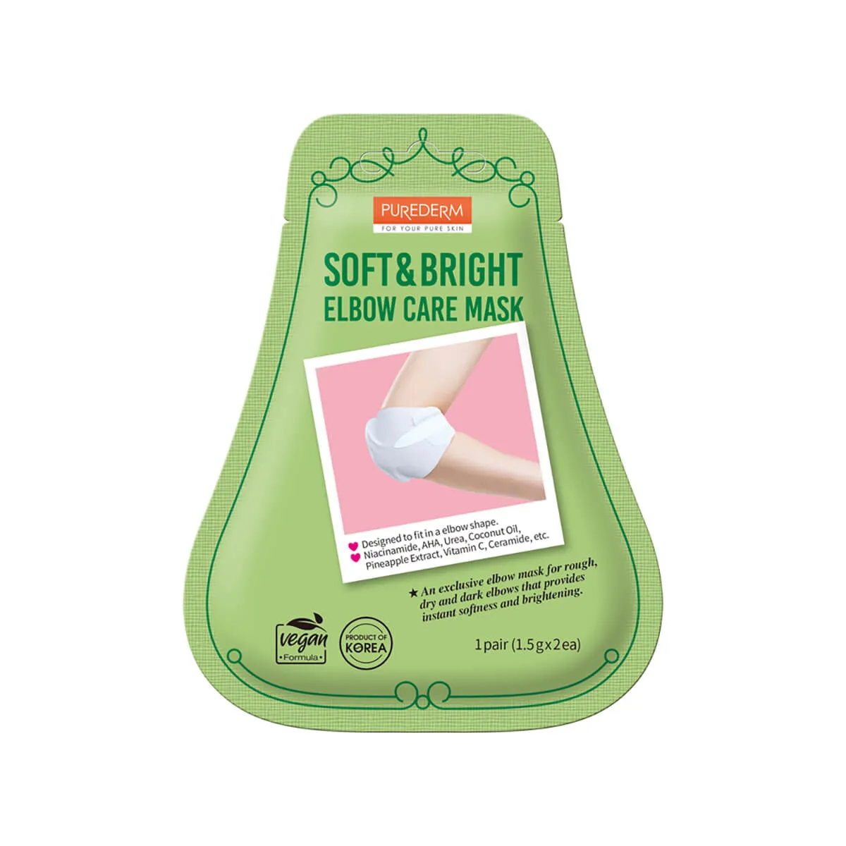 Máscara Purederm Soft&bright Elbow Care Mask 322659