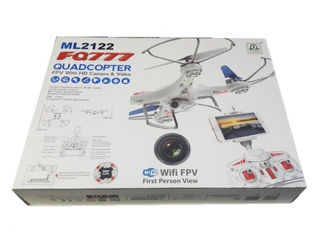 Drone Quadricóptero Fpv Wi-Fi Ml2122 Fq777