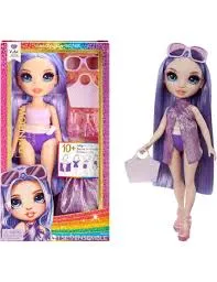 Boneca Rainbow High Swim&Syle Violet Willow