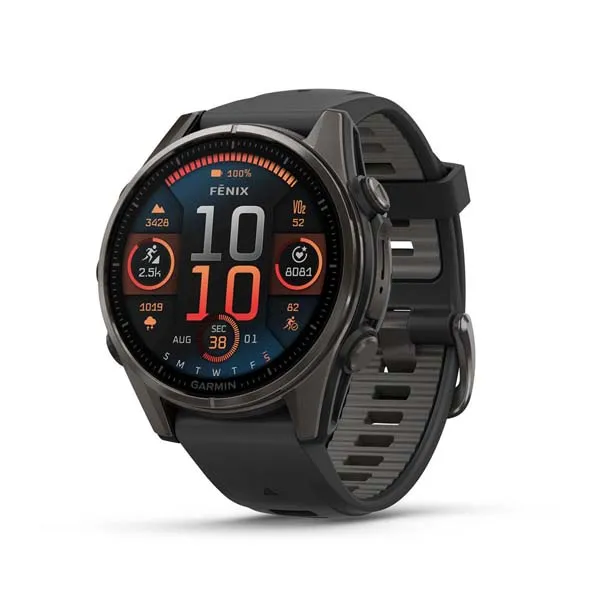 Relógio Garmin GPS Fenix 8 43MM Amoled Sapphire 010-02903-20 Gray