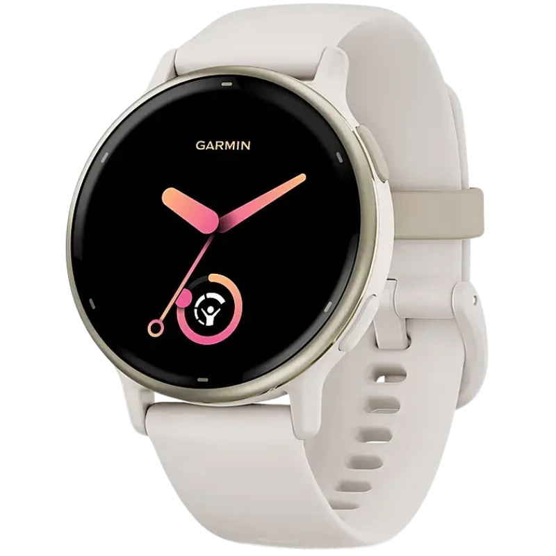 Relógio GPS Garmin Vívoactive 5 Alumínio/Dourado Marfim