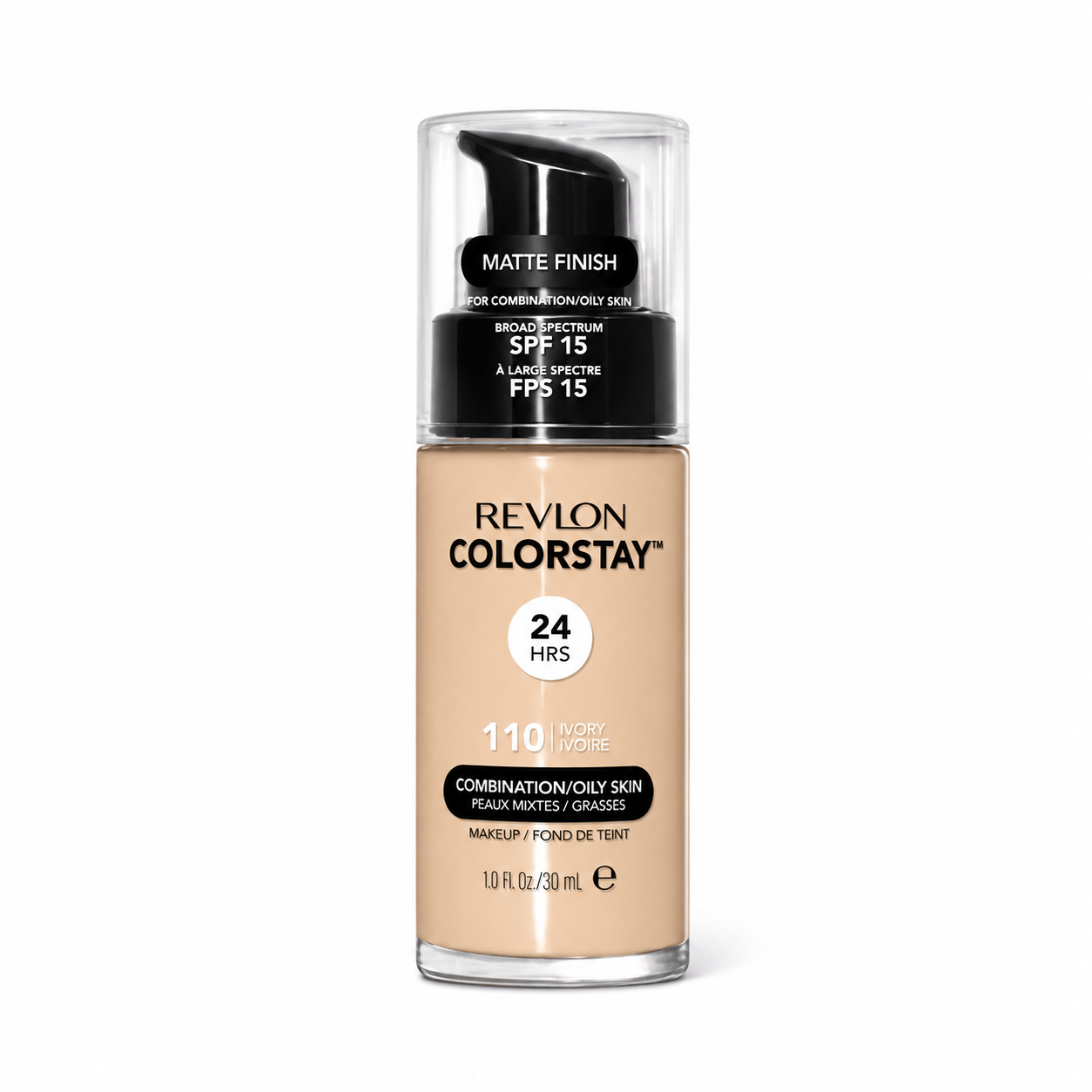 Base Revlon Colorstay Longwear 110 Ivory