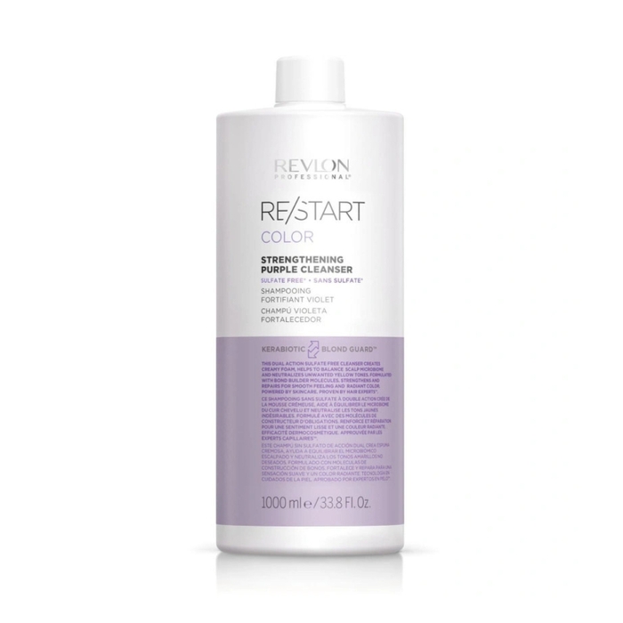 Shampoo Revlon Restart Fortalecedor Violeta 1L