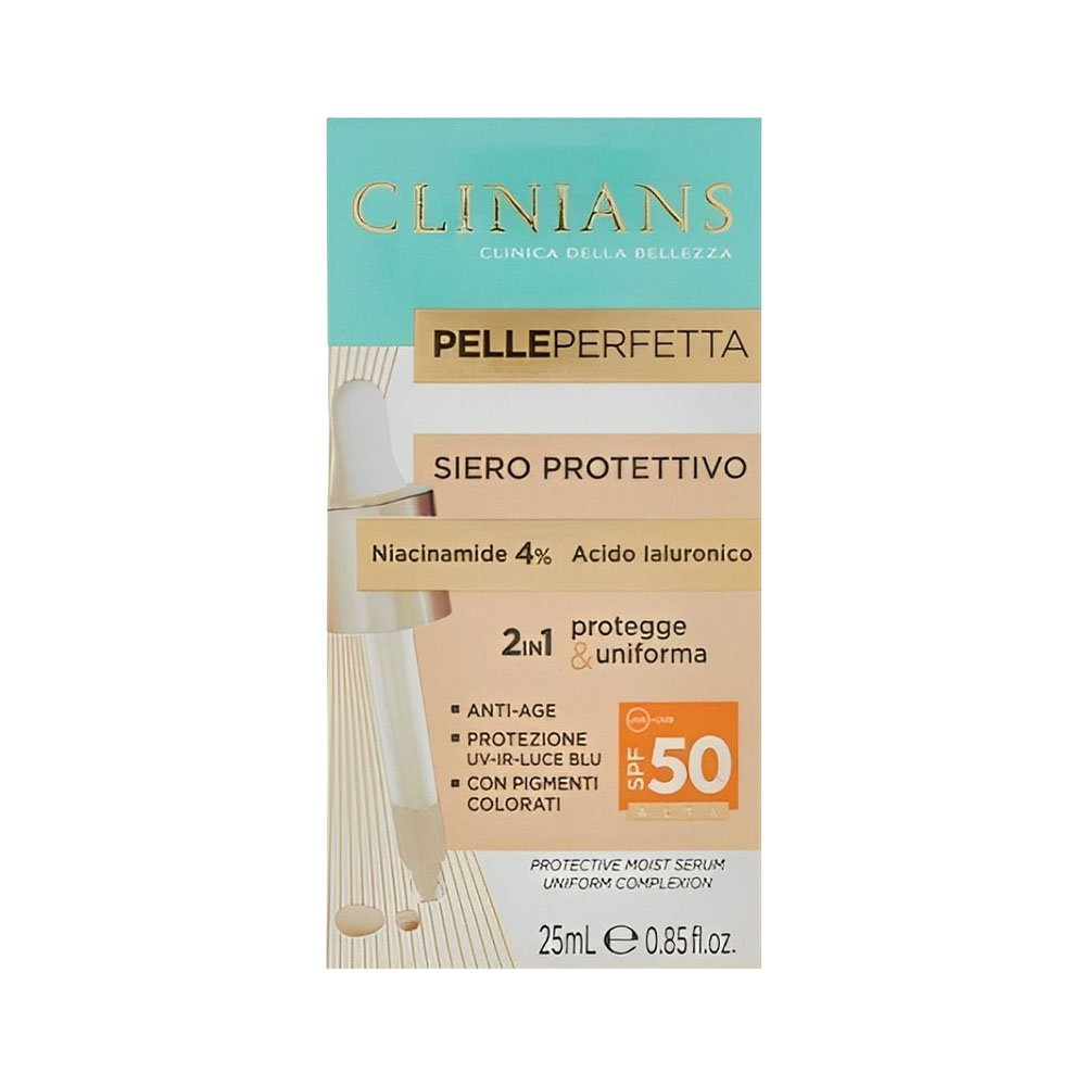 Sérum Protetor Clinians Pelle Perfetta Spf50 25ml