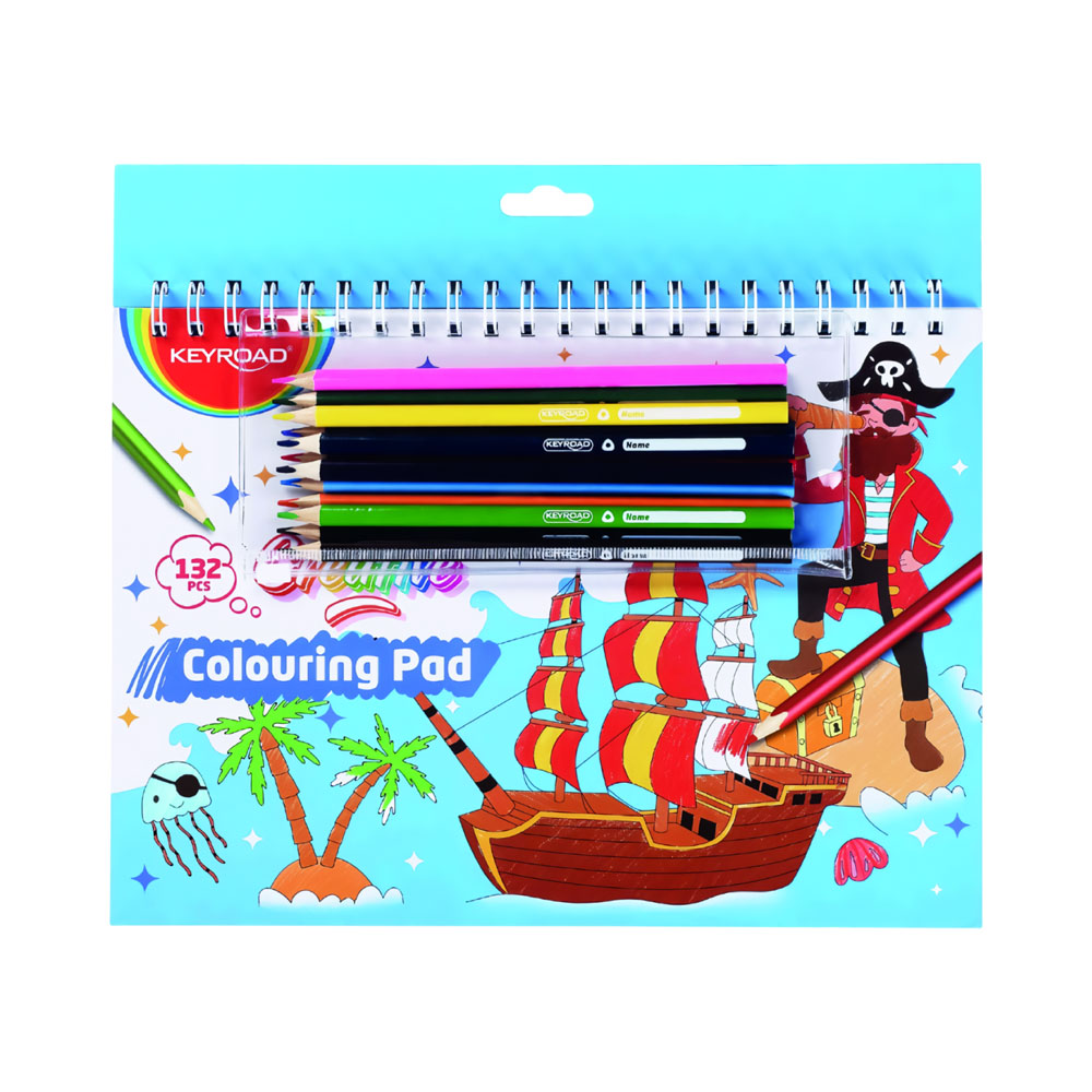 Conjunto de Desenho Colouring Pad Keyroad Kr972520