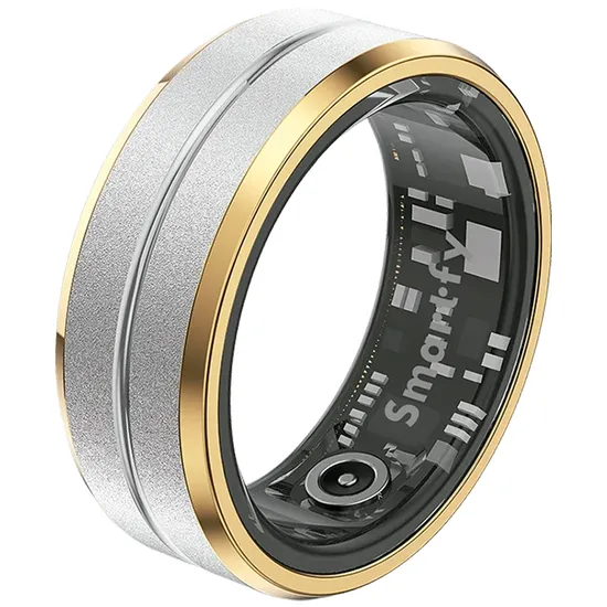 Smartfy Anillo Inteligente SMR01BGL IP68 9" Plata/dorado