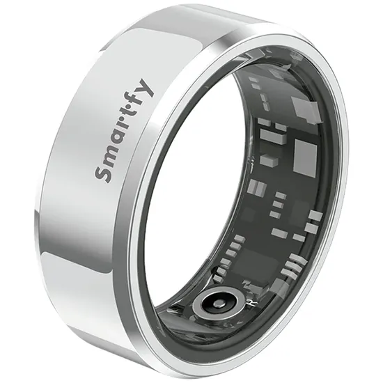 Smartfy Anillo Inteligente SMR01S IP68 7" Plata
