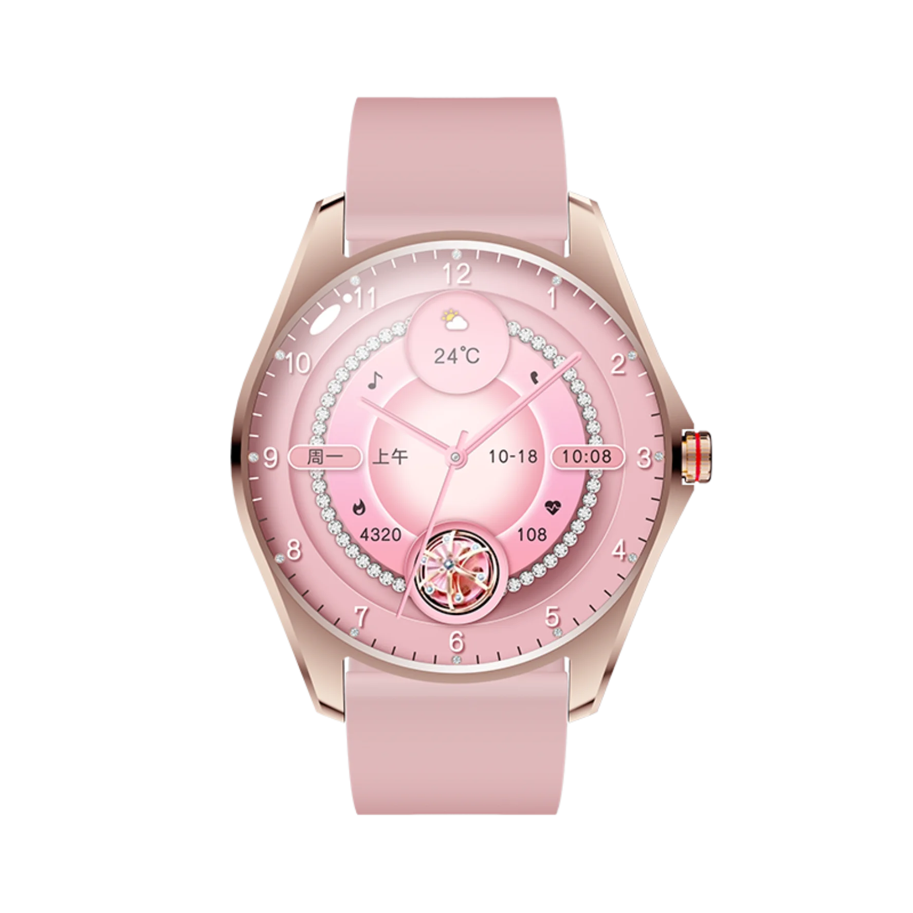 Smartwatch Smartfy WCH07G Amoled Bt Dorado