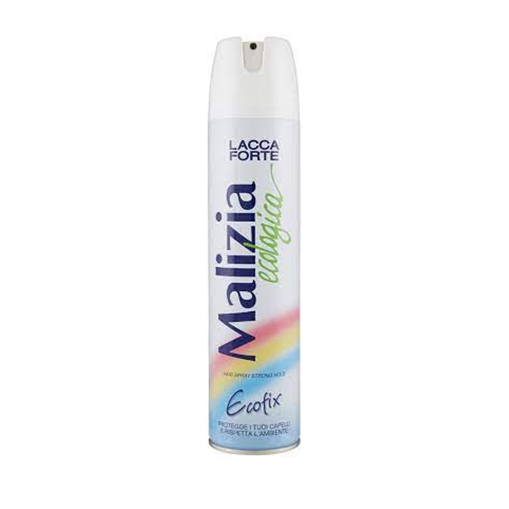 Spray Fixador Malizia Lacca Forte Ecofix 500ml