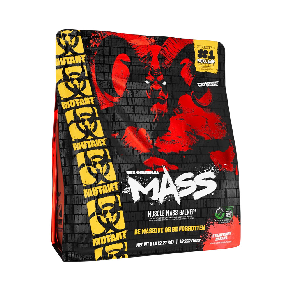 Suplemento Mutant Mass Morango Banana 2.27Kg