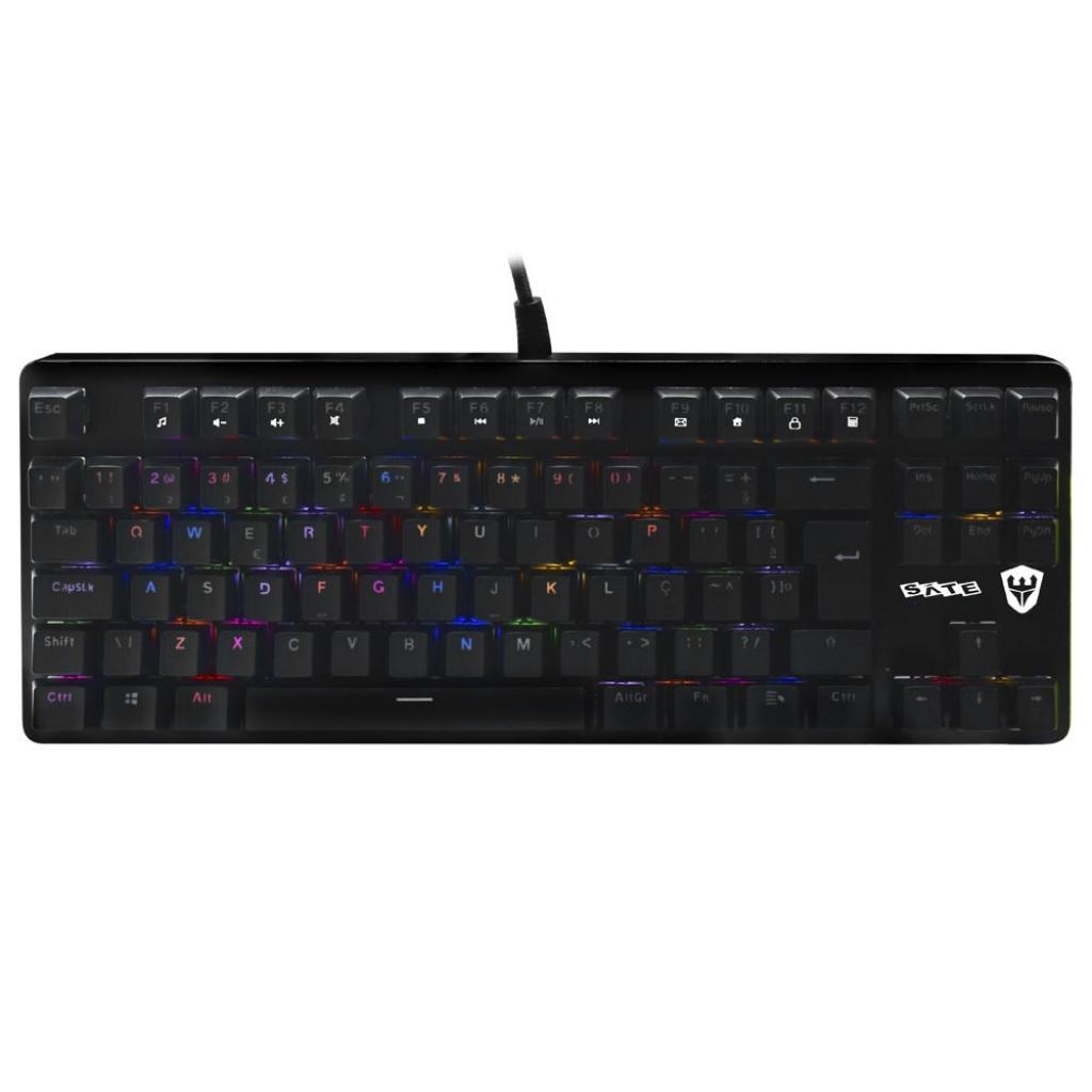 Teclado Mecânico Gamer USB Satellite Gk501 Português