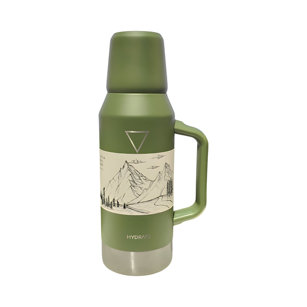 Garrafa Térmica Hydrate Forge 1.2L Verde Militar