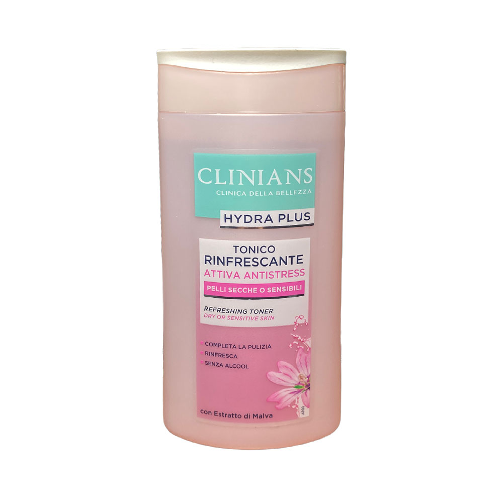 Tônico Clinians Hydra Plus Refrescante Antistress 200ml