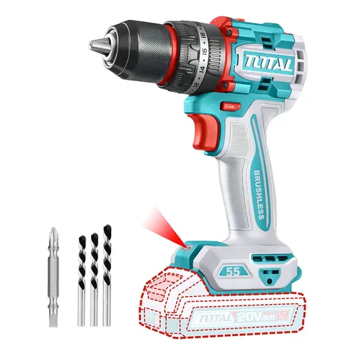 Total Taladro Atornillador/percutor UTIDLI426981 42V 69NM 1B+CAR110V