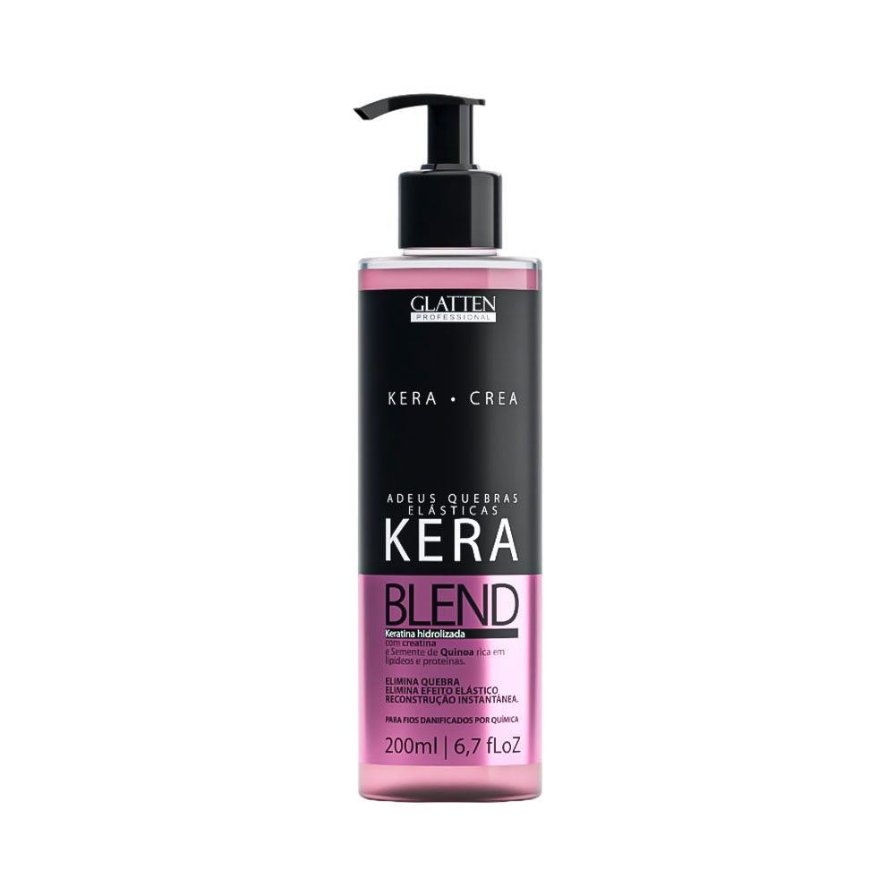Tratamento Capilar Glatten Kerablend Queratina 200ml