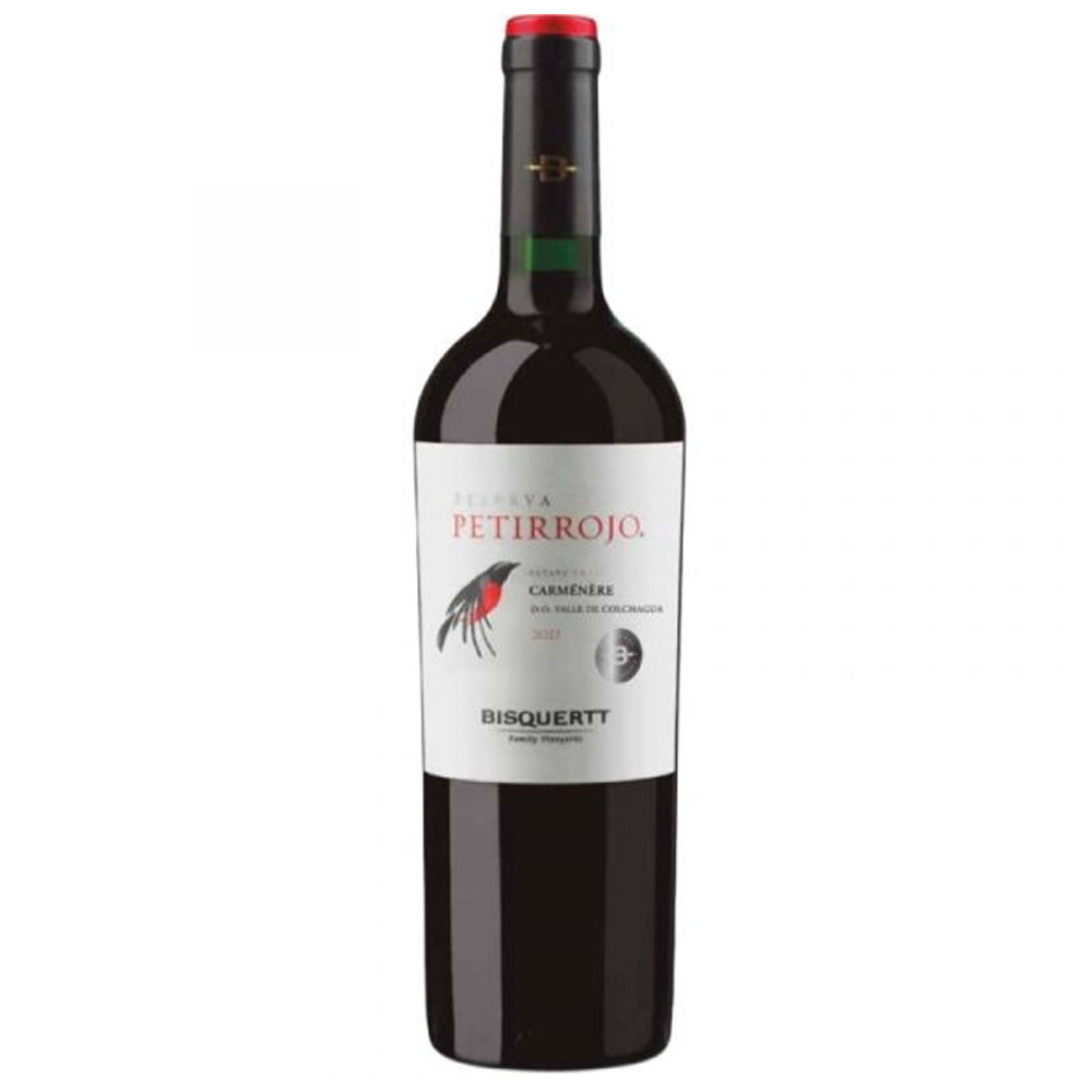 Vinho Bisquertt Reserva Petirrojo Carmenere 750ml