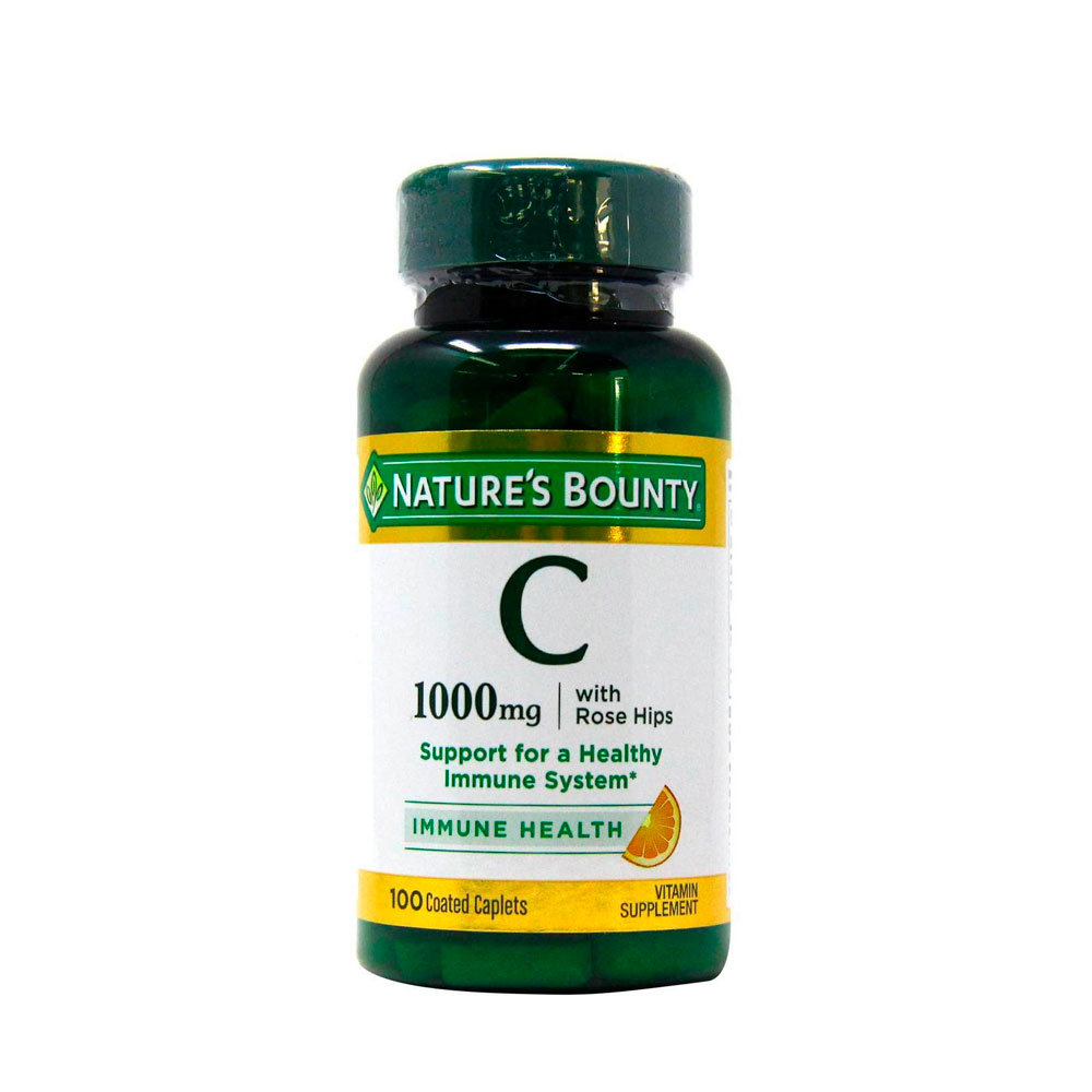 Vitamina C Nature's Bounty 1000MG 100 Cápsulas