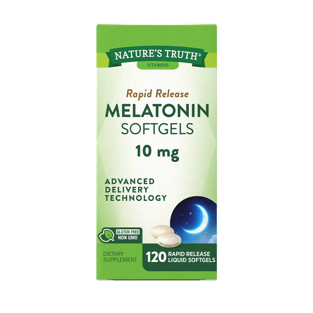 Vitamina Nature's Melatonin 10 Mg 120 Cápsulas