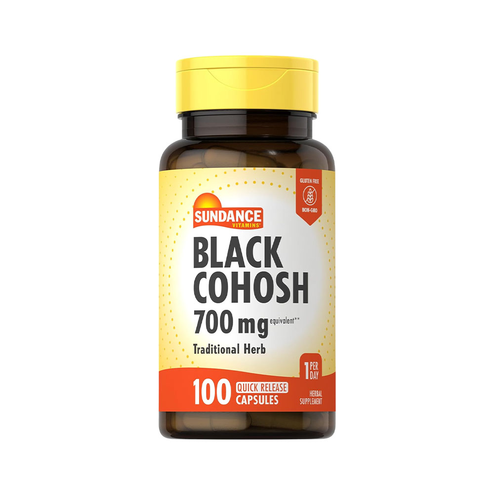 Vitamina Sundance Black Cohosh 700MG 100 Cápsulas