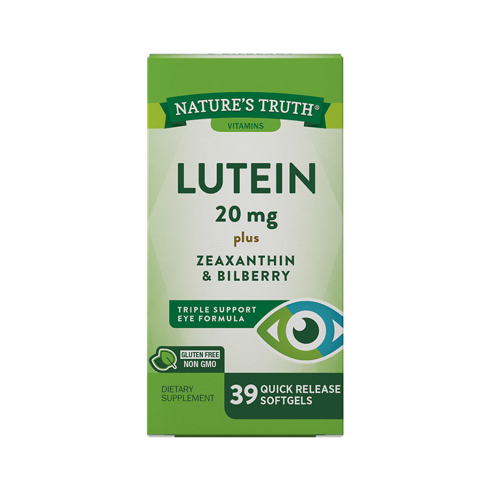 Vitaminas Lutein Plus Nature's Truth 39 Cápsulas