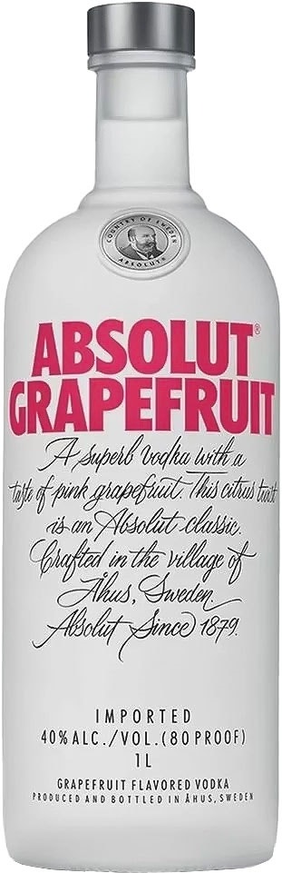 Vodka Absolut Grapefruit 1L
